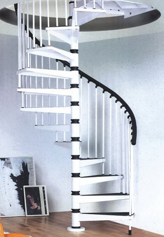 Arc Stainless steel staircase